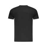 Cavalli Class Black Cotton Men T-Shirt