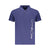 Cavalli Class Blue Cotton Men Polo Shirt