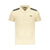 Cavalli Class Beige Cotton Men Polo Shirt
