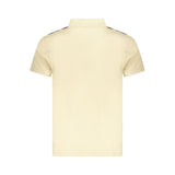 Cavalli Class Beige Cotton Men Polo Shirt