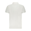 Cavalli Class White Cotton Men Polo Shirt
