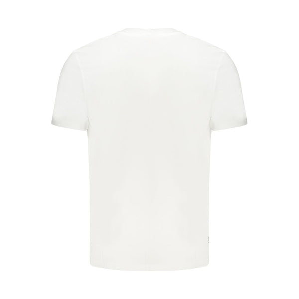 Timberland White Cotton Men T-Shirt