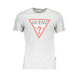 Guess Jeans Brown Cotton Men T-Shirt