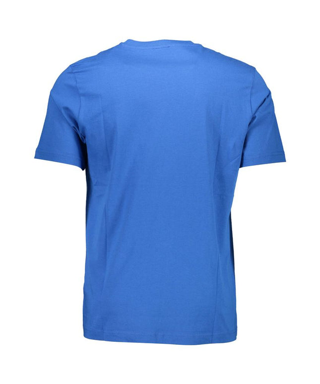 Diesel Blue Cotton Men T-Shirt