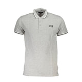 Cavalli Class Cavalli Class Brown Cotton Men Polo Shirt (Italian Size MEN: M, nan: nan, nan: nan)