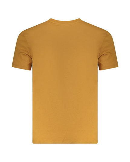 Timberland Brown Cotton Men T-Shirt