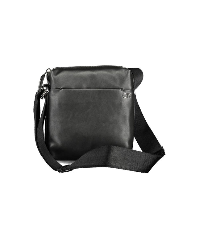 Calvin Klein Black Polyester Men Shoulder Bag