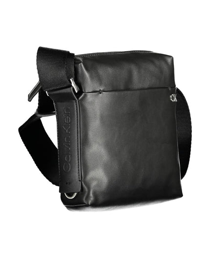 Calvin Klein Black Polyester Men Shoulder Bag