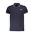 Cavalli Class Blue Cotton Men Polo Shirt