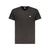 Tommy Hilfiger Black Cotton Men T-Shirt