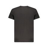 Tommy Hilfiger Black Cotton Men T-Shirt