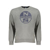 North Sails Brown Cotton Men Sweater