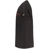 Tommy Hilfiger Black Cotton Men T-Shirt