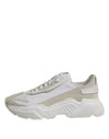 Dolce & Gabbana White Low Top Daymaster Men SneakersShoes
