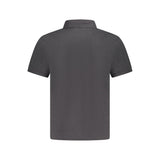 North Sails Black Cotton Men Polo Shirt