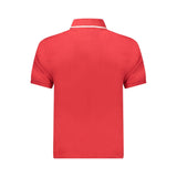North Sails Red Cotton Men Polo Shirt