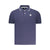 North Sails Blue Cotton Men Polo Shirt