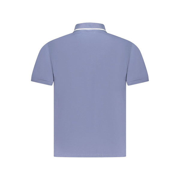 North Sails Blue Cotton Men Polo Shirt