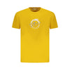 Trussardi Yellow Cotton Men T-Shirt