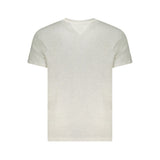 Tommy Hilfiger White Cotton Men T-Shirt