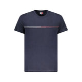 Tommy Hilfiger Blue Cotton Men T-Shirt