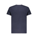 Tommy Hilfiger Blue Cotton Men T-Shirt