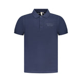 Accademia Militare Blue Cotton Polo Shirt