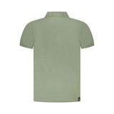 Accademia Militare Green Cotton Polo Shirt