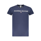 Accademia Militare Blue Cotton T-Shirt