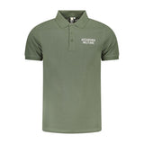 Accademia Militare Green Cotton Polo Shirt