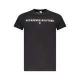 Accademia Militare Black Cotton T-Shirt
