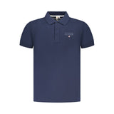 Accademia Militare Blue Cotton Polo Shirt
