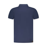 Accademia Militare Blue Cotton Polo Shirt