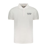 Accademia Militare White Cotton Polo Shirt