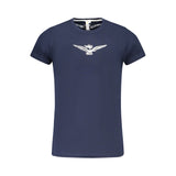 Accademia Militare Blue Cotton T-Shirt