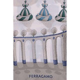 Ferragamo Multicolor Silk Scarf