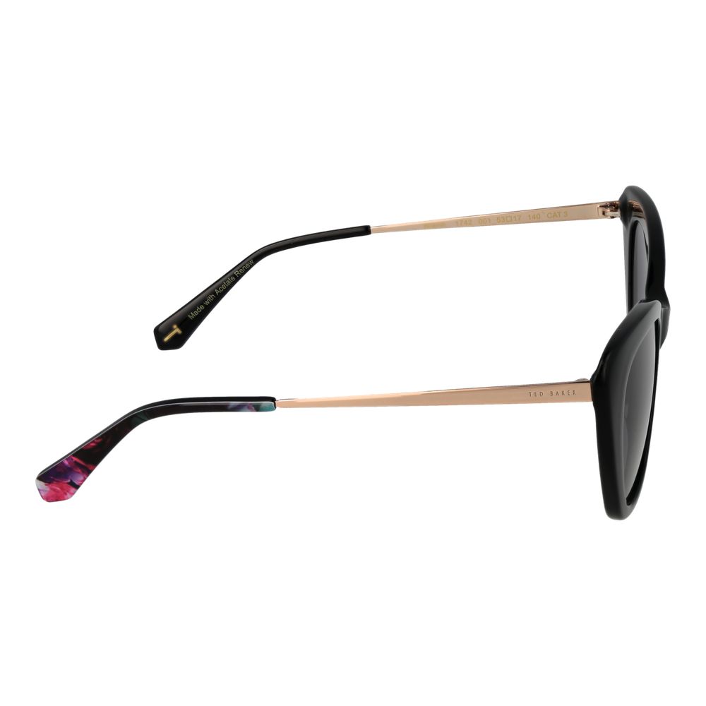 Ted Baker Black Acetate Sunglasses