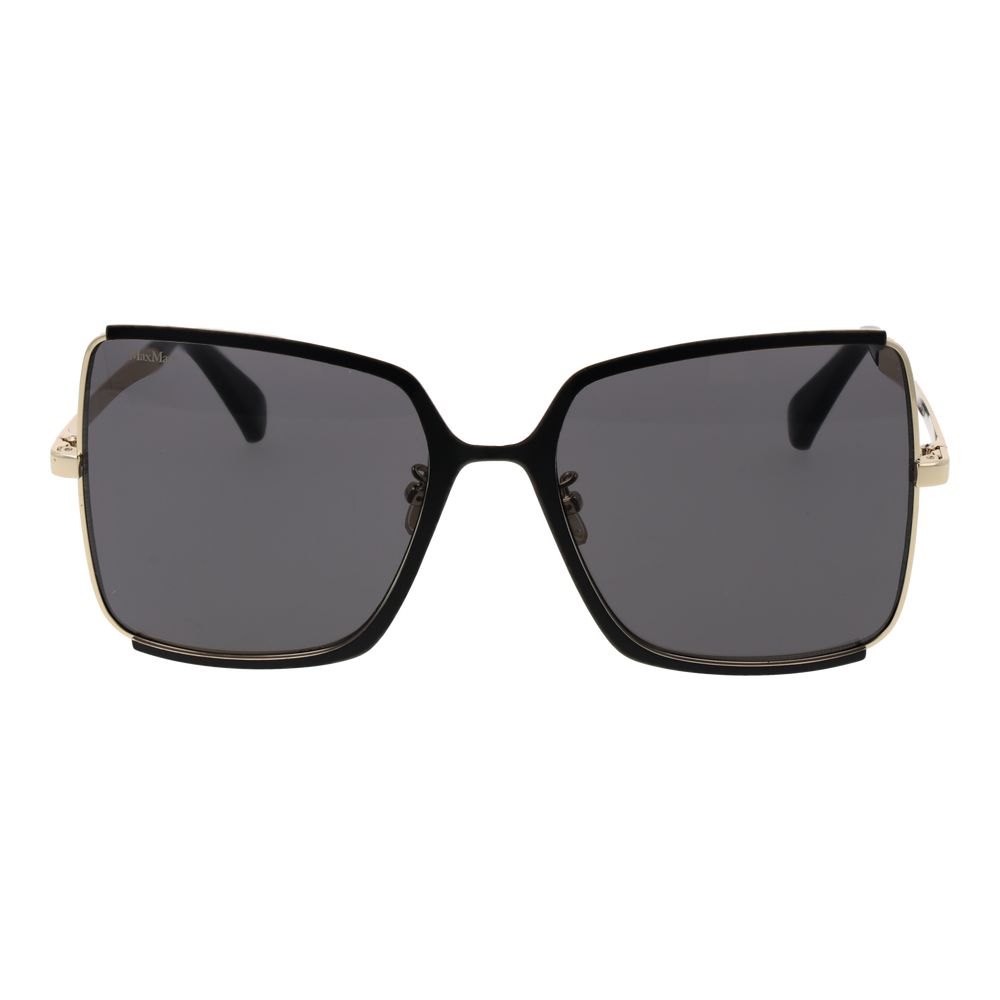 Max Mara Black Metal Sunglasses