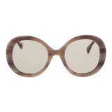 Max Mara Cream Acetate Sunglasses