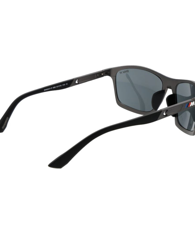 BMW Gray Men Sunglass