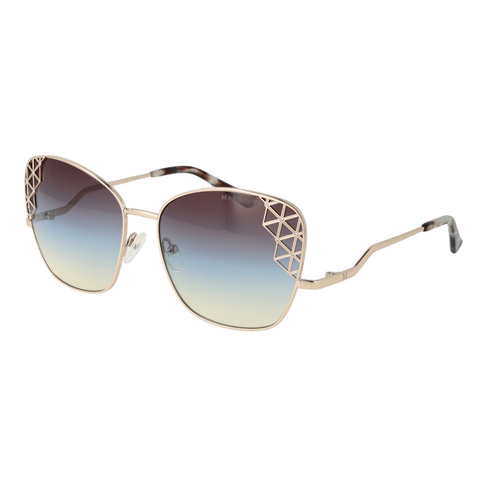 Marciano by Guess Gold Metal Sunglasses