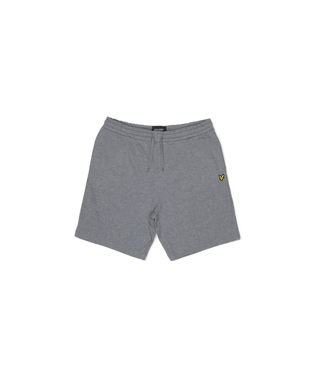 Lyle & Scott Gray Cotton Bermuda