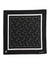 Dolce & Gabbana Black White Printed Square Foulard Scarf