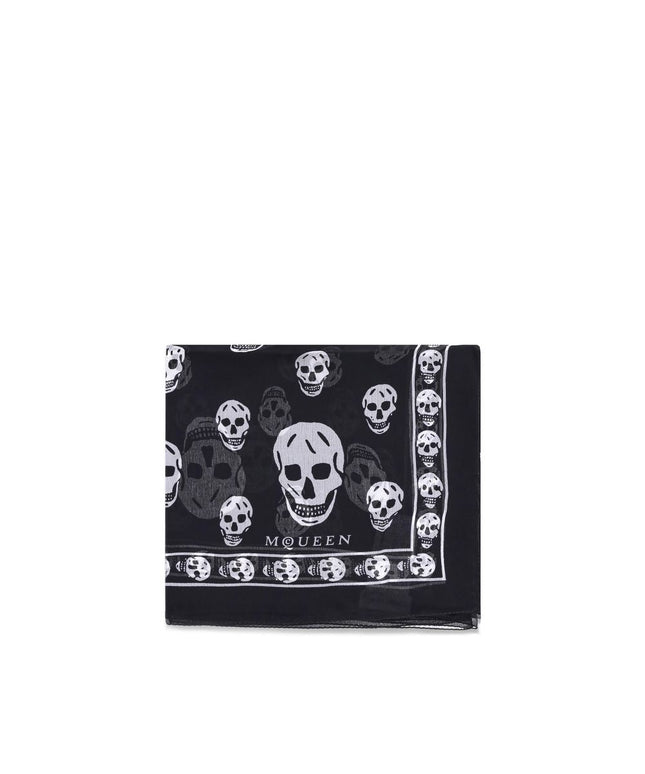 Alexander McQueen Silk Skull Scarf