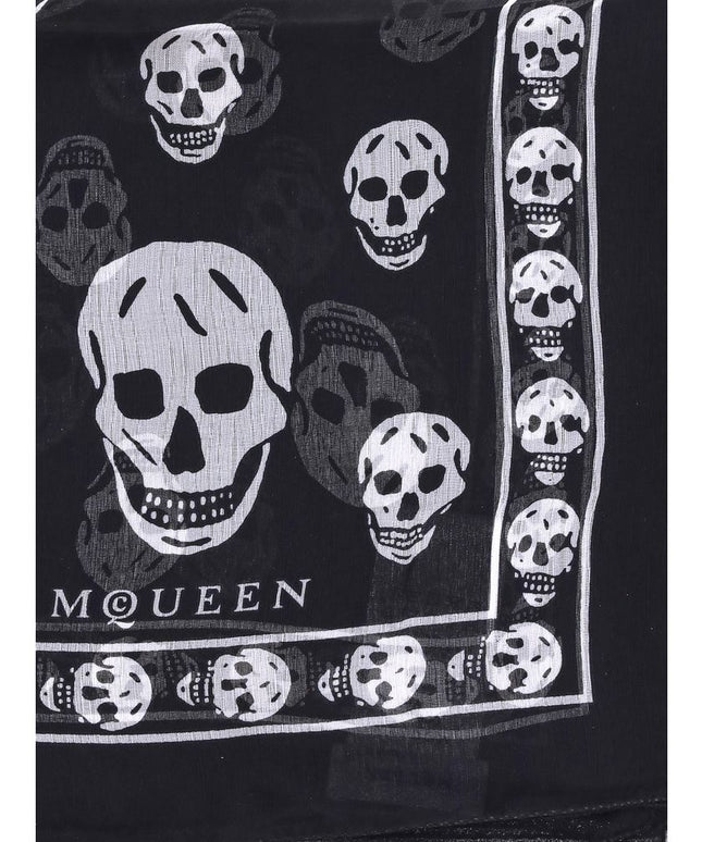 Alexander McQueen Silk Skull Scarf