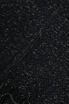 Dolce & Gabbana Black Cashmere Neck Warmer Wrap Shawl Scarf