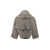 معطف ترنش بغطاء رأس من Balenciaga Reverse