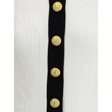 Balmain Contrast trim Cardigan