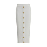 Balmain Knit midi Skirt
