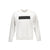 Calvin Klein White Cotton Unisex Sweatshirt